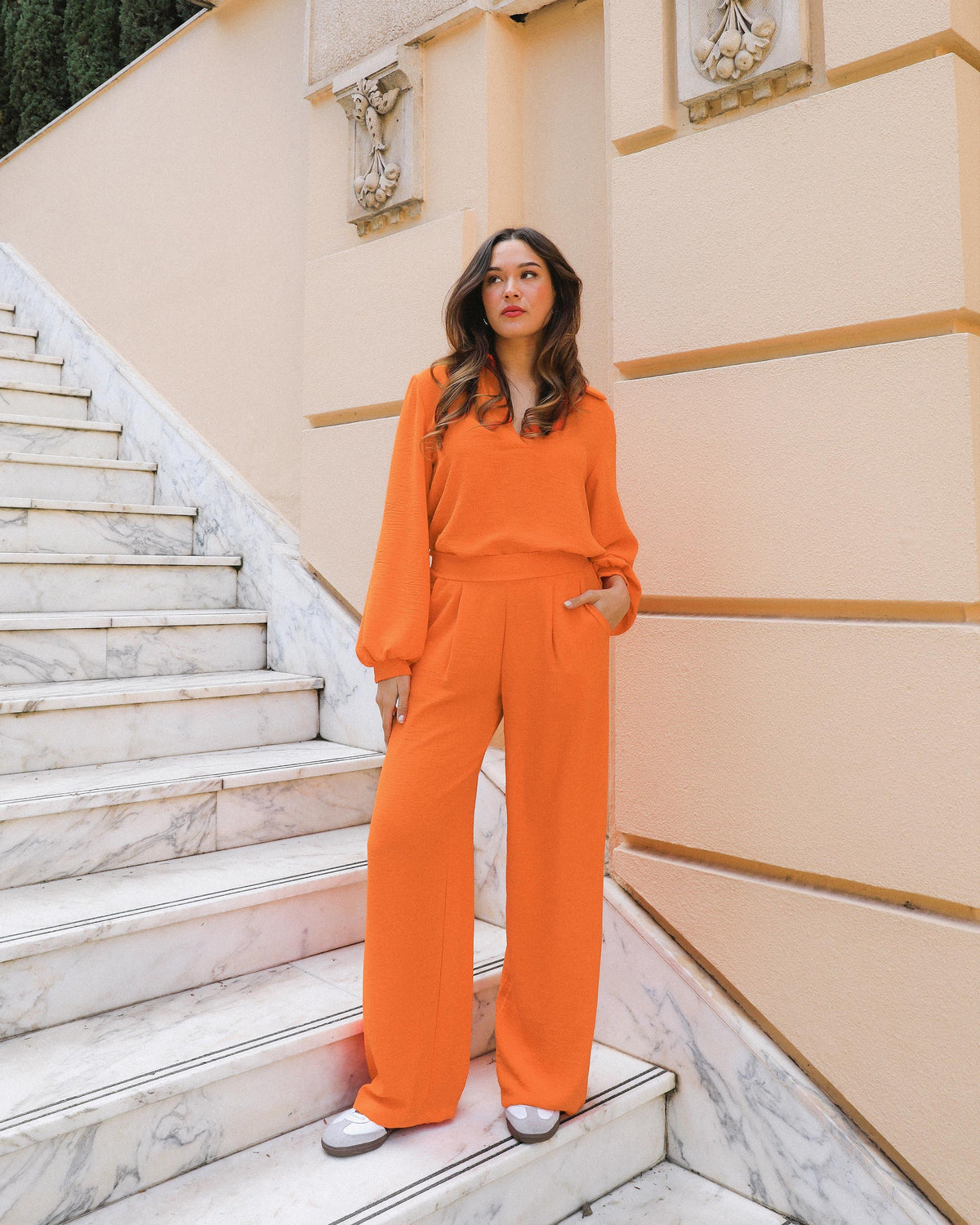 JULIE TOP ORANJE