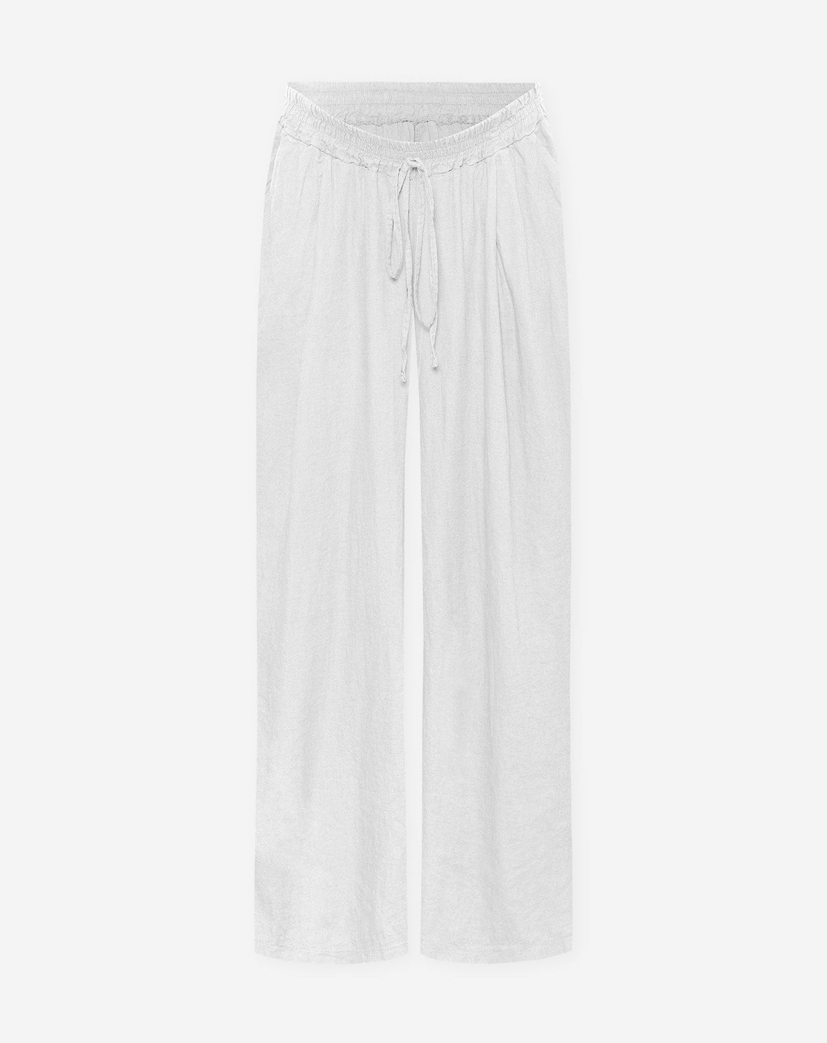 CARMEN LINEN WIDE LEG PANTS PETITE MATERNITY WIT