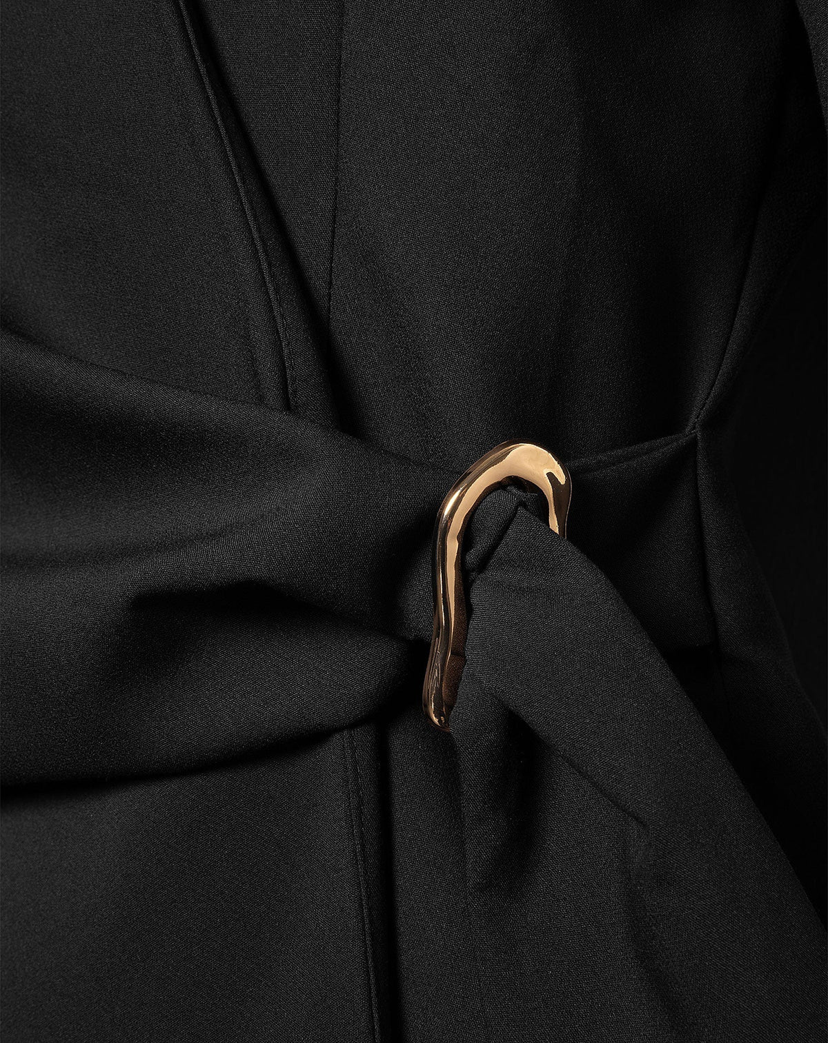 ELLE BUCKLE BLAZER ZWART