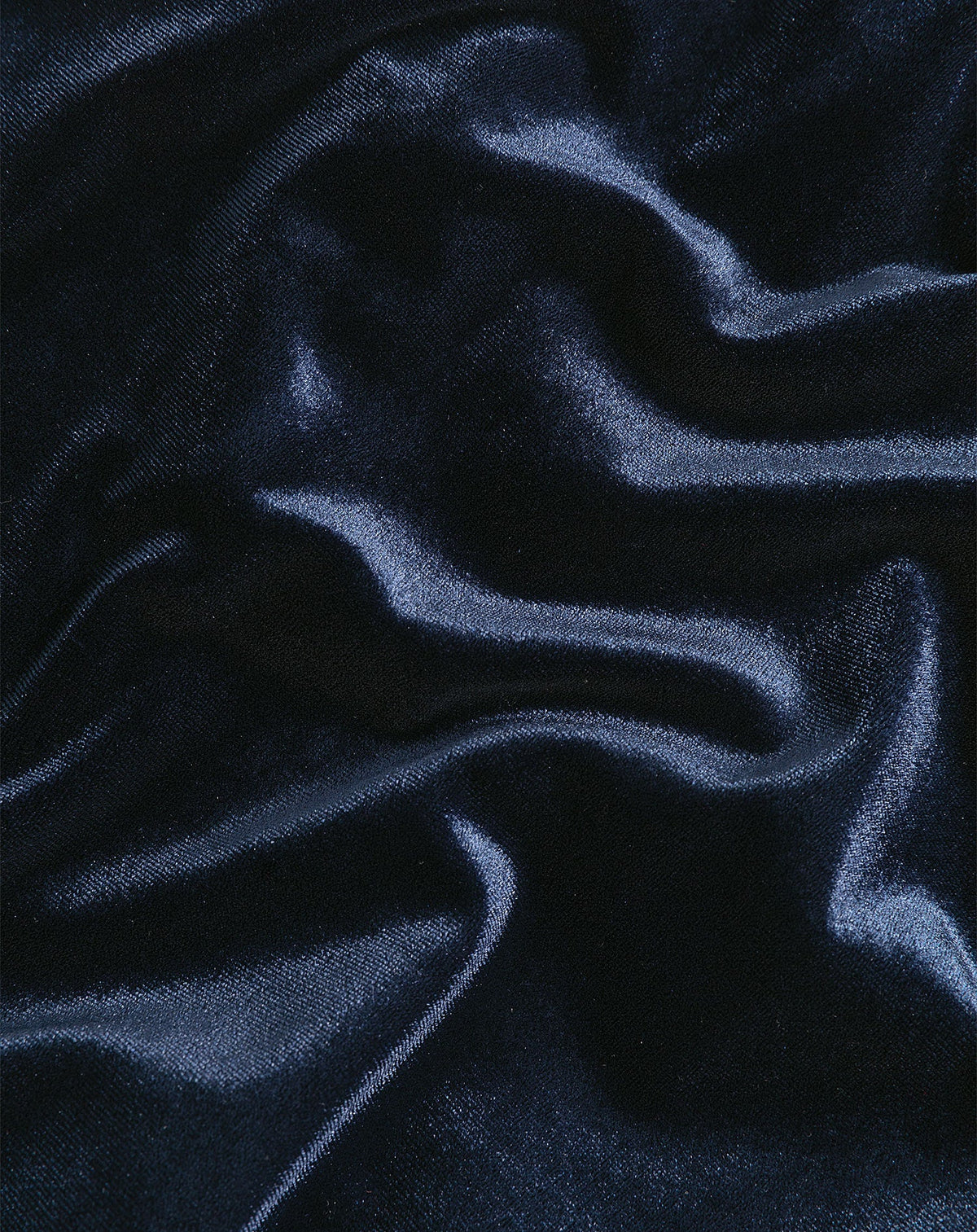 JULIE VELVET PANTALON TALL MARINEBLAUW