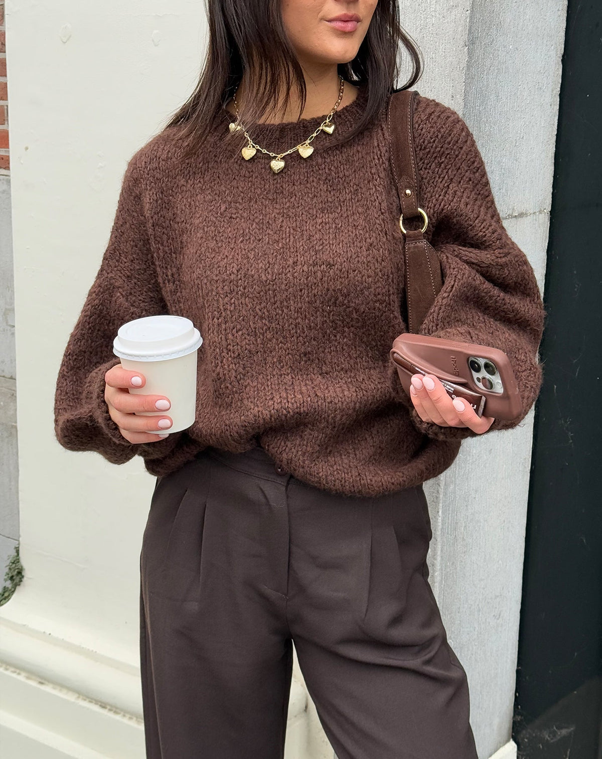 JAMIE KNIT BRUIN