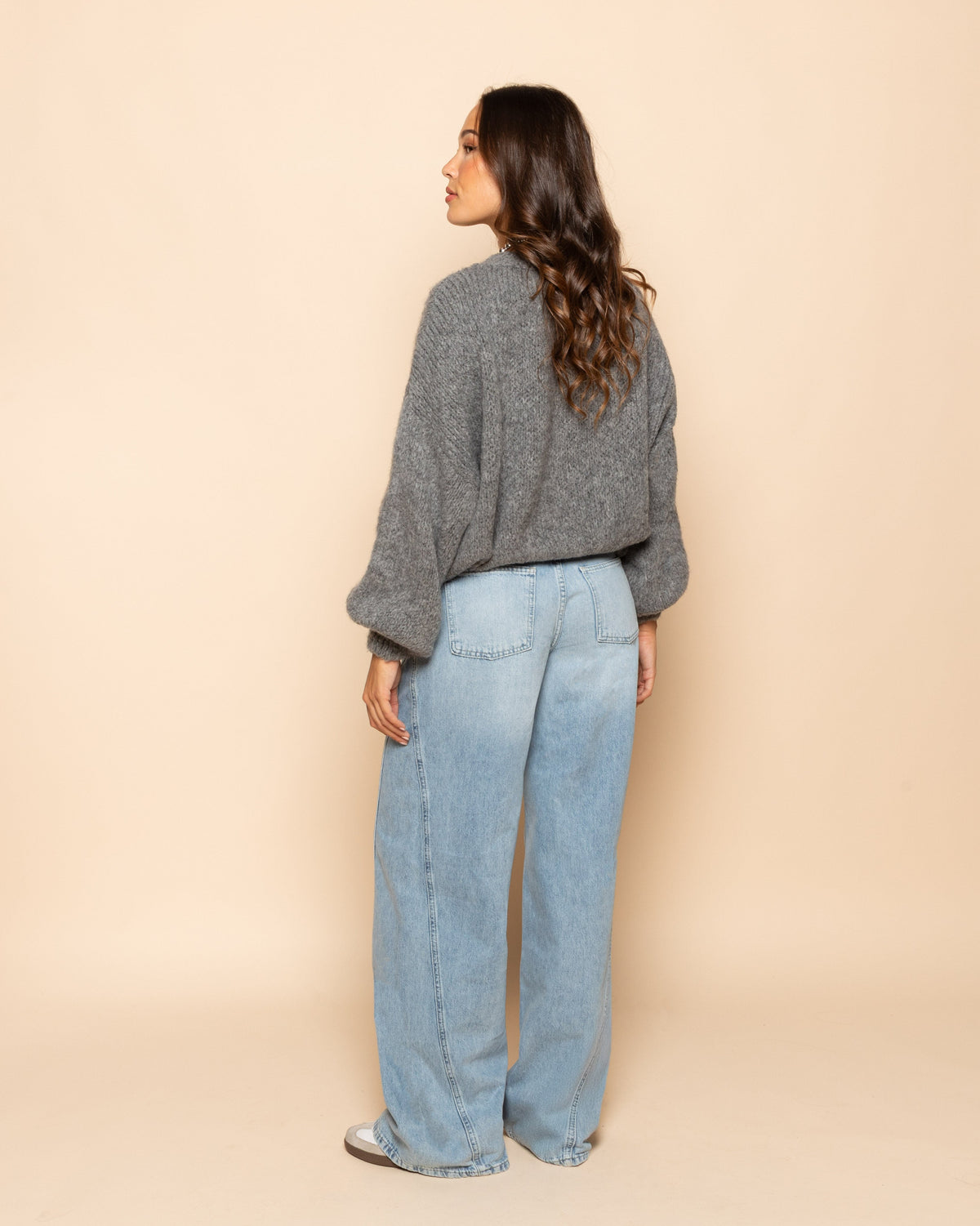 JAMIE KNIT GRIJS