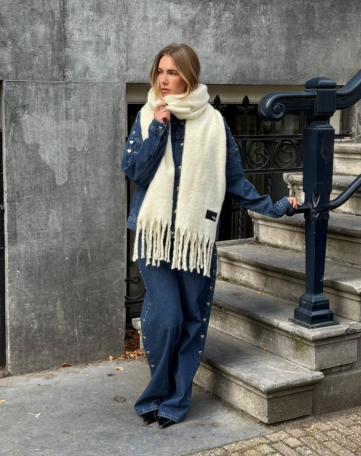 WOVEN SCARF BOTERGEEL