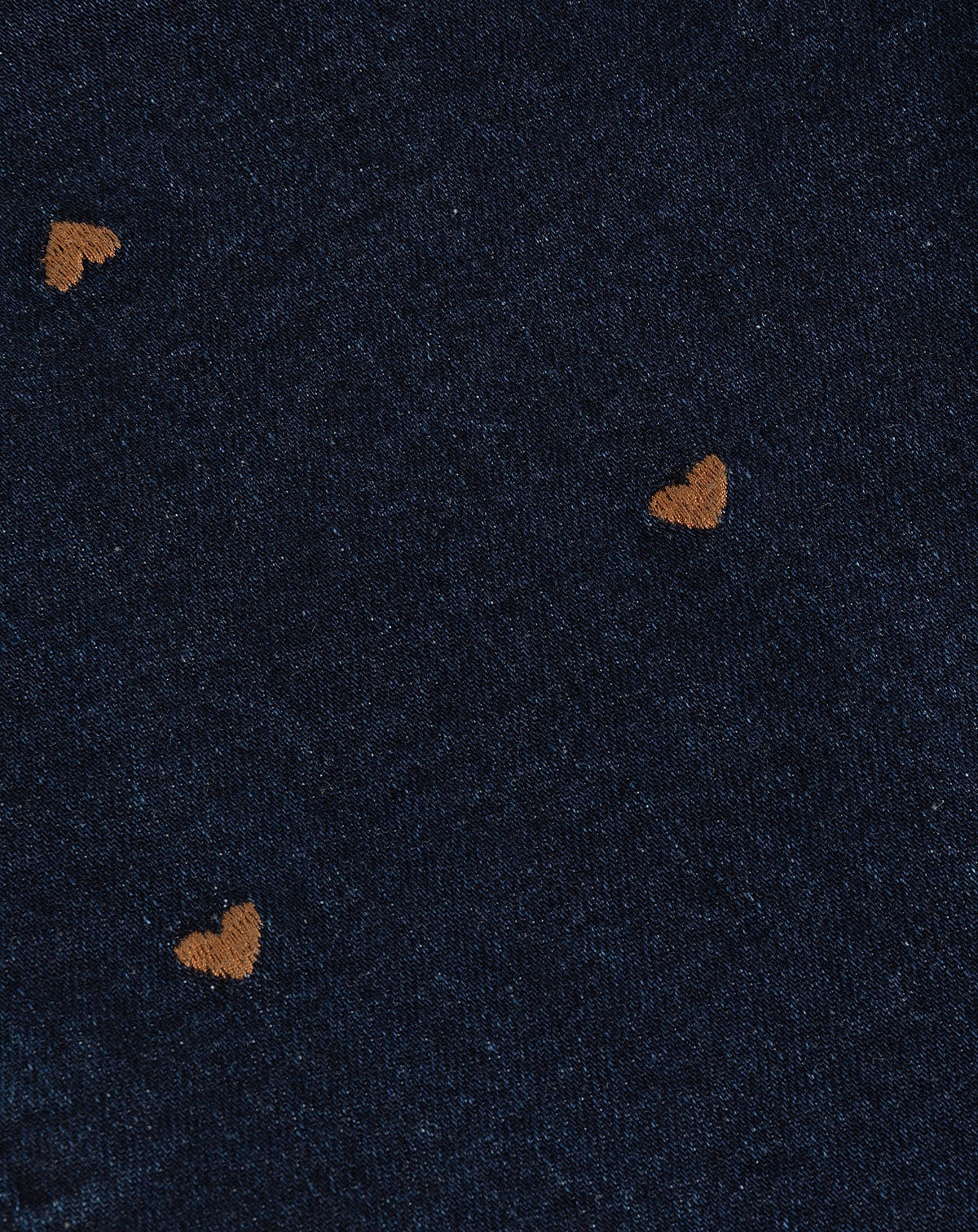 HEART BOOTCUT JEANS DONKERBLAUW