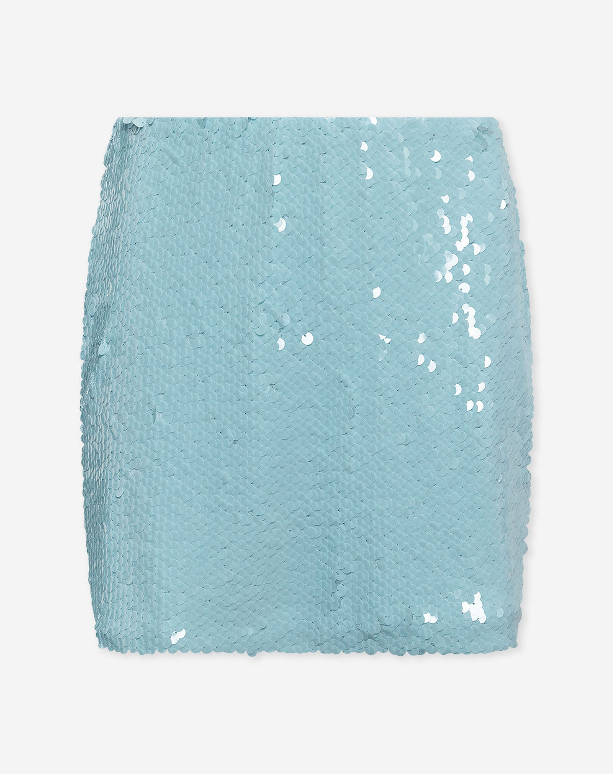 MAVI SEQUIN SKIRT LICHTBLAUW
