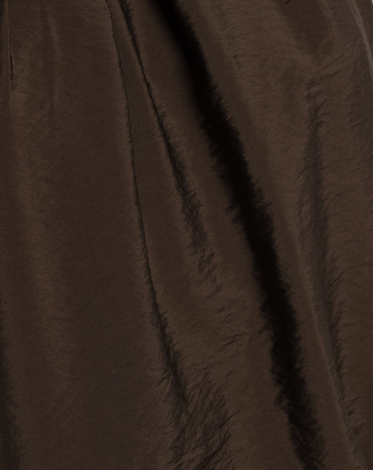 LUX BUBBLE HEM HALTER TOP BRUIN