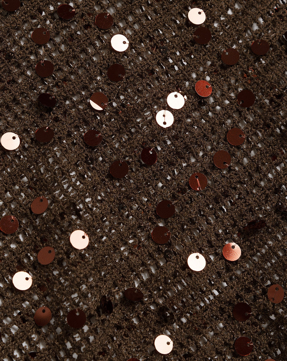 SEQUIN CROCHET TOP BRUIN