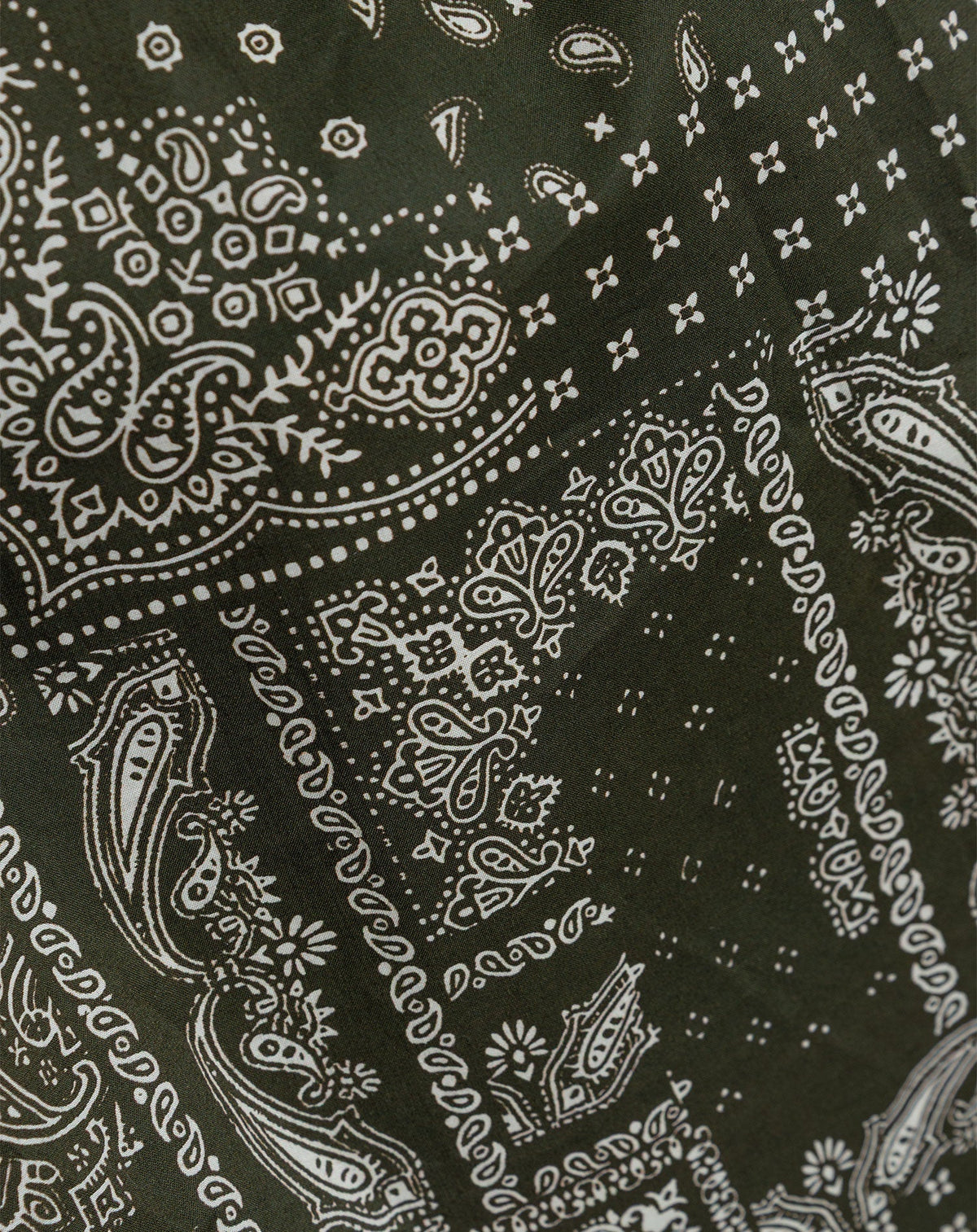AMARI BANDANA LACE SHORTS GROEN