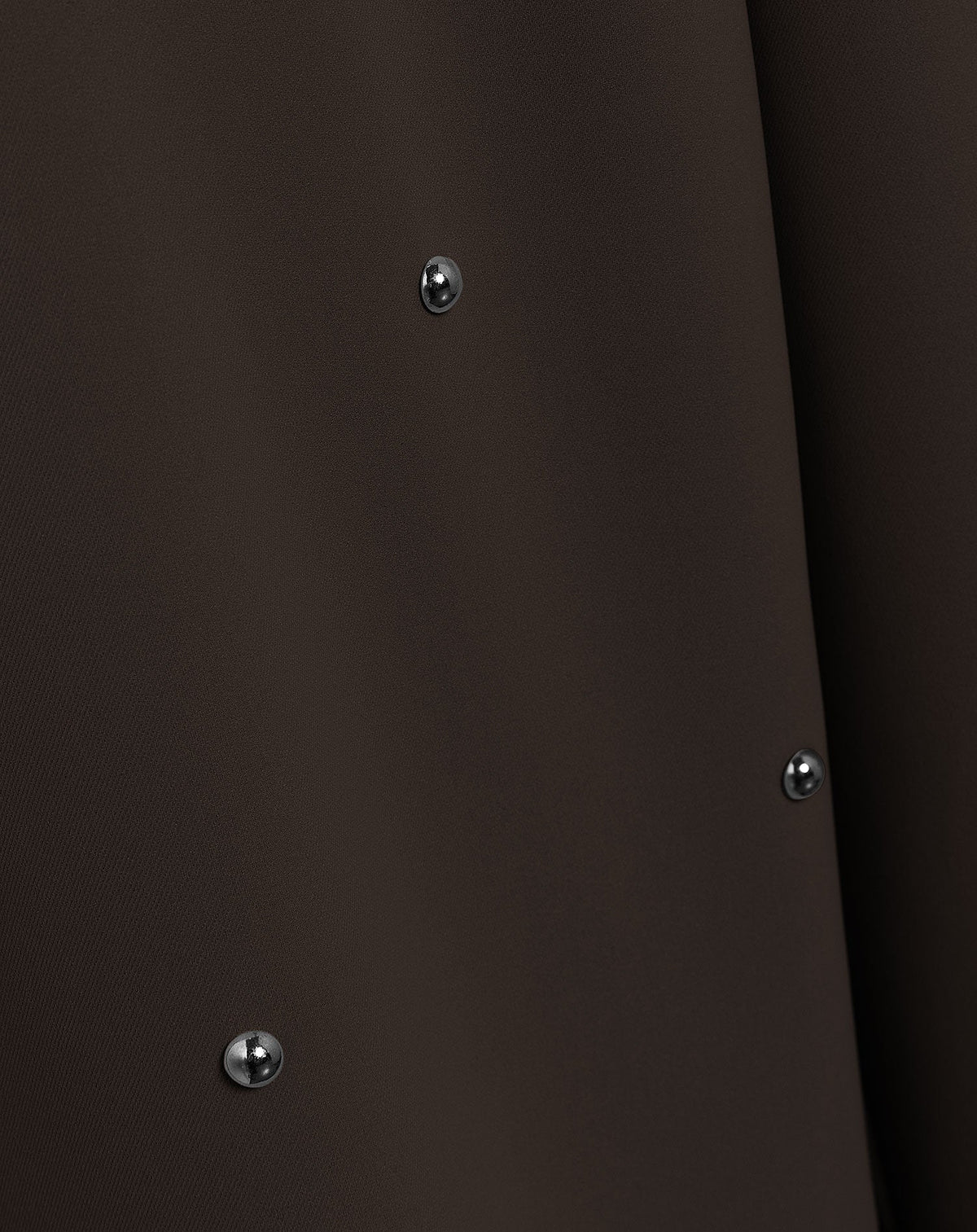 FLO BUBBLE STUD STRAIGHT LEG PANTALON TALL DONKERBRUIN
