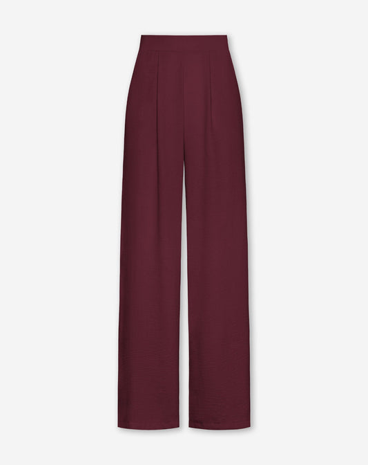 JULIE PANTALON BURGUNDY