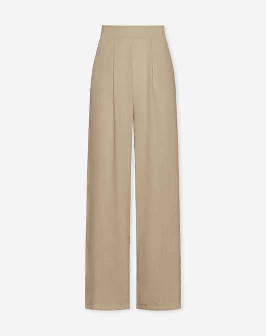JULIE PANTALON DONKER BEIGE