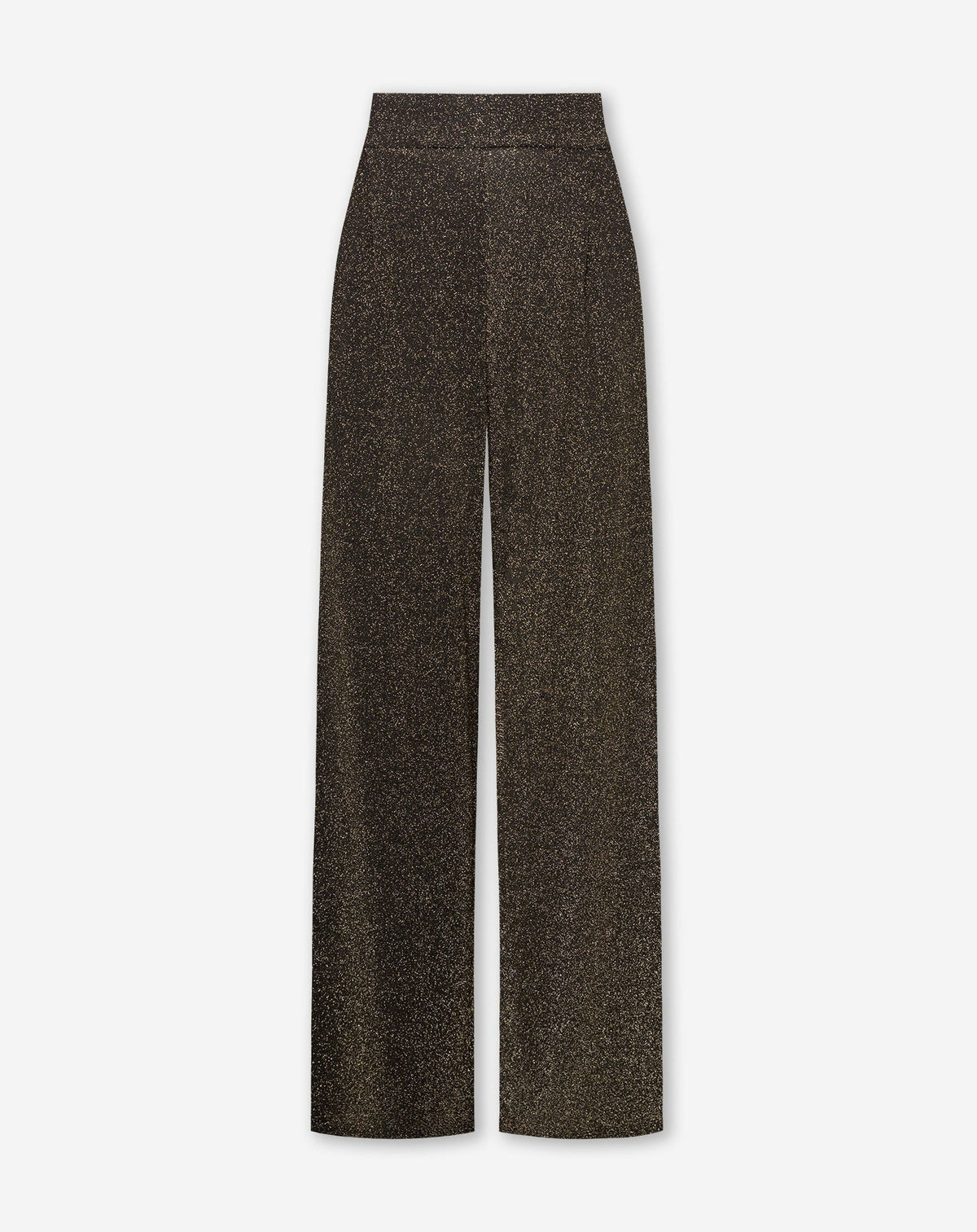 JULIE GLITTER PANTALON TALL GOUD