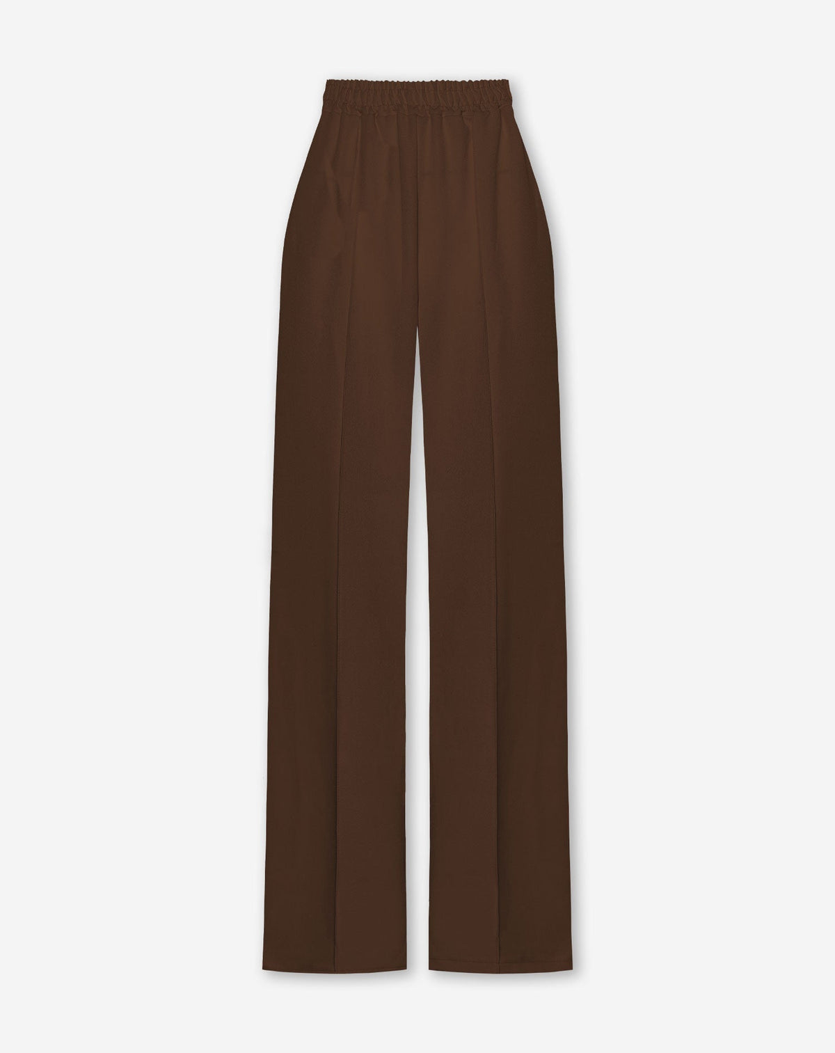 PINTUCK STRAIGHT LEG PANTALON TALL BRUIN