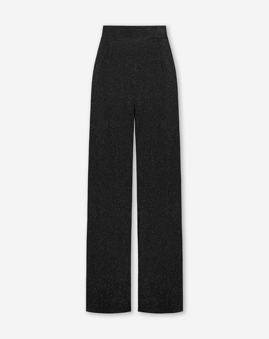 JULIE GLITTER PANTALON BLACK