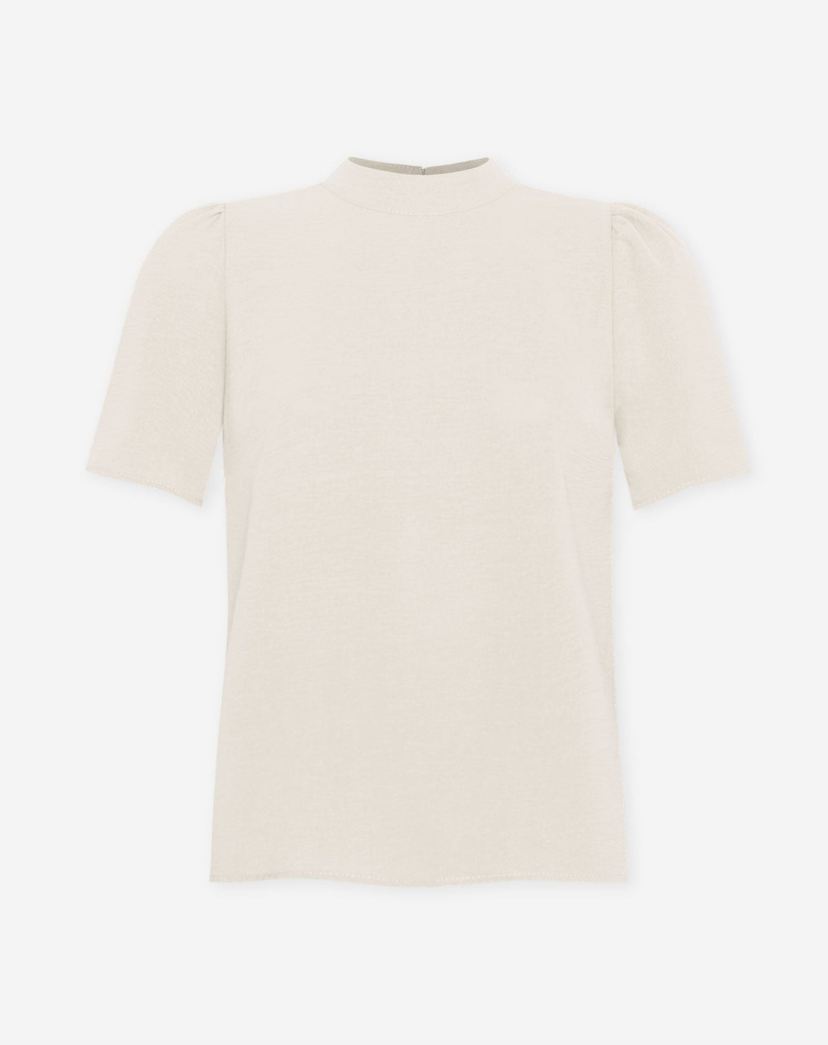 JULIE SHORT SLEEVE TOP BEIGE