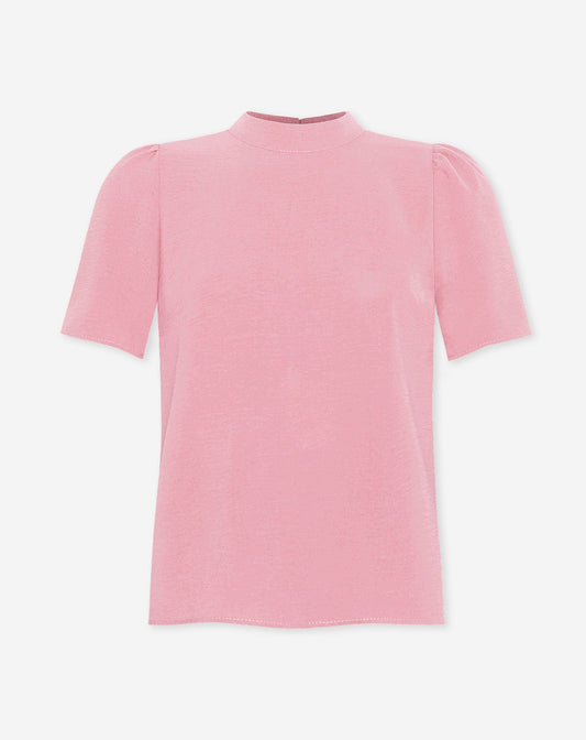 JULIE SHORT SLEEVE TOP ZACHT ROZE