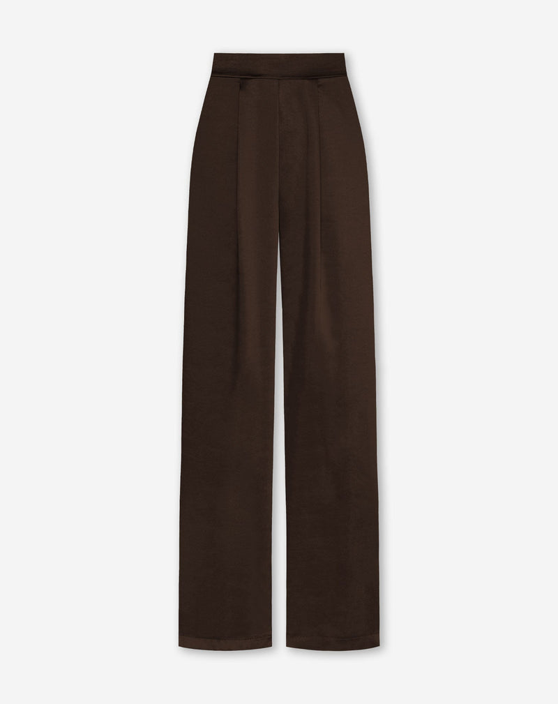 JULIE SATIN PANTALON BRUIN