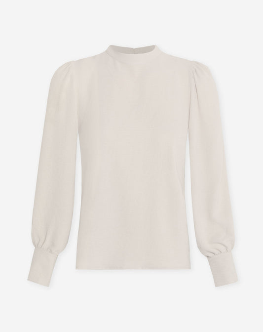 JULIE LONG SLEEVE TOP BEIGE