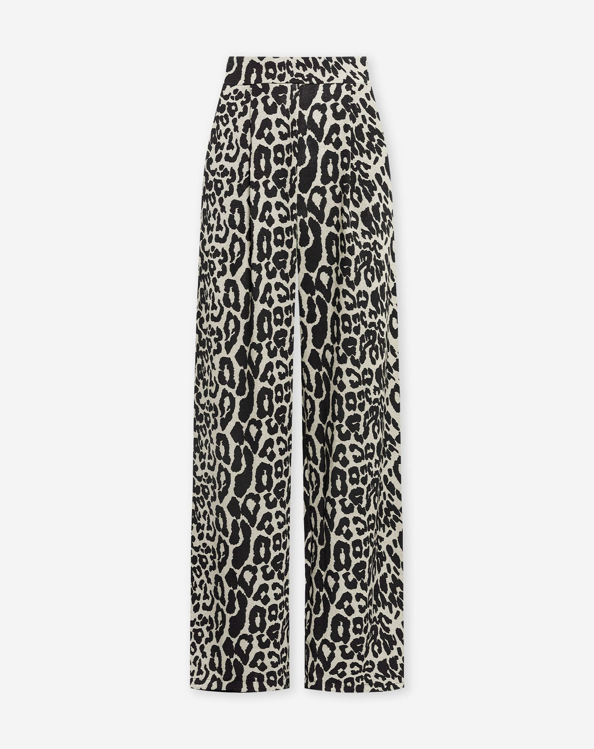 JULIE LEOPARD PANTALON PETITE BEIGE