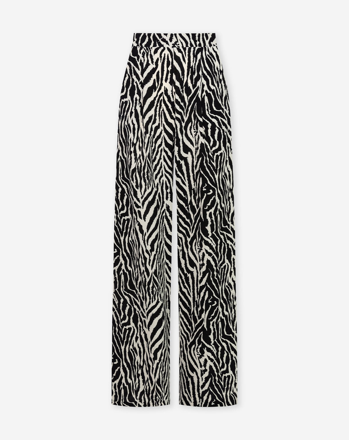 JULIE ZEBRA PANTALON TALL ZAND