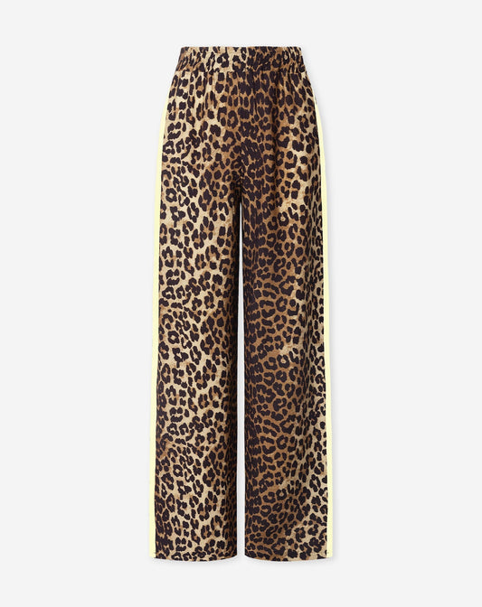 LEOPARD TAPE STRAIGHT LEG PANTALON BOTERGEEL