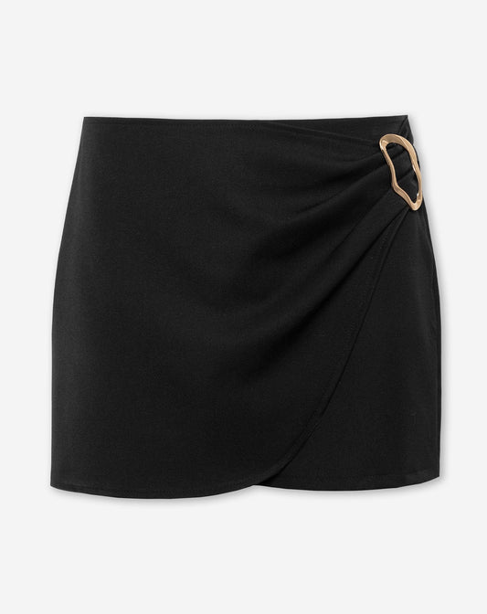 BONNIE BUCKLE SKORT ZWART