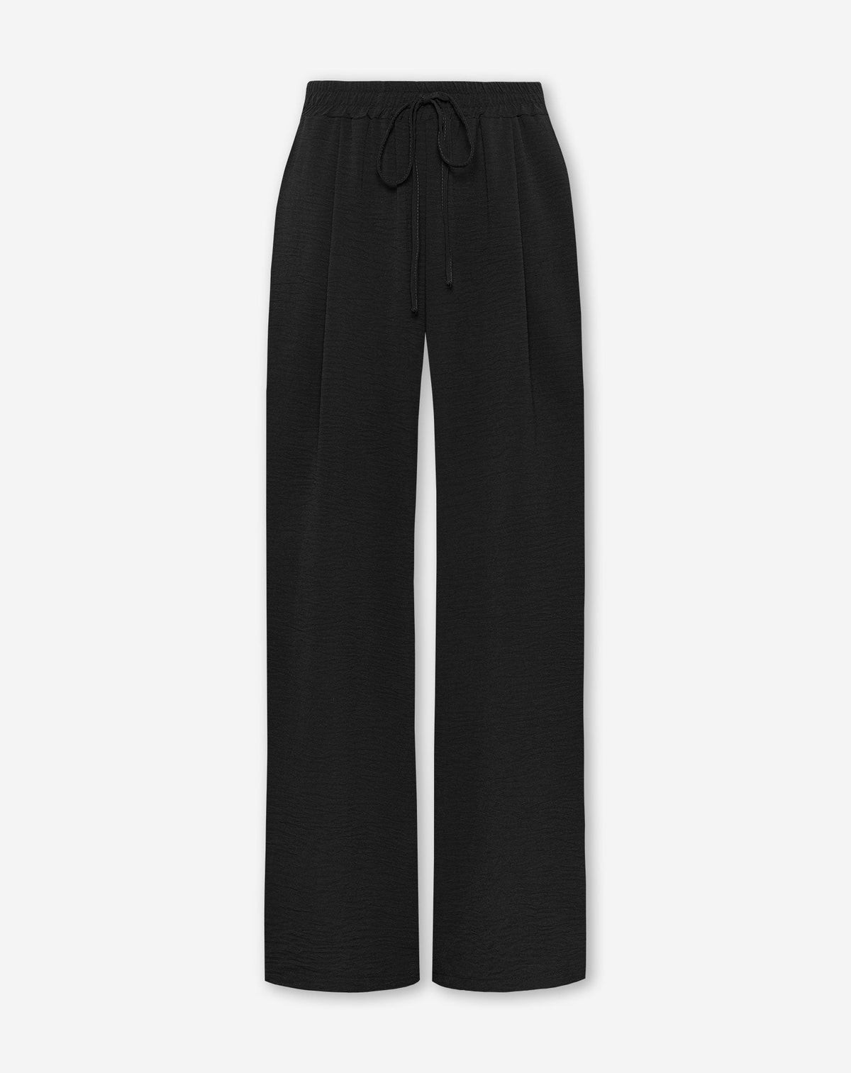 JULIE WIDE LEG PANTALON TALL ZWART