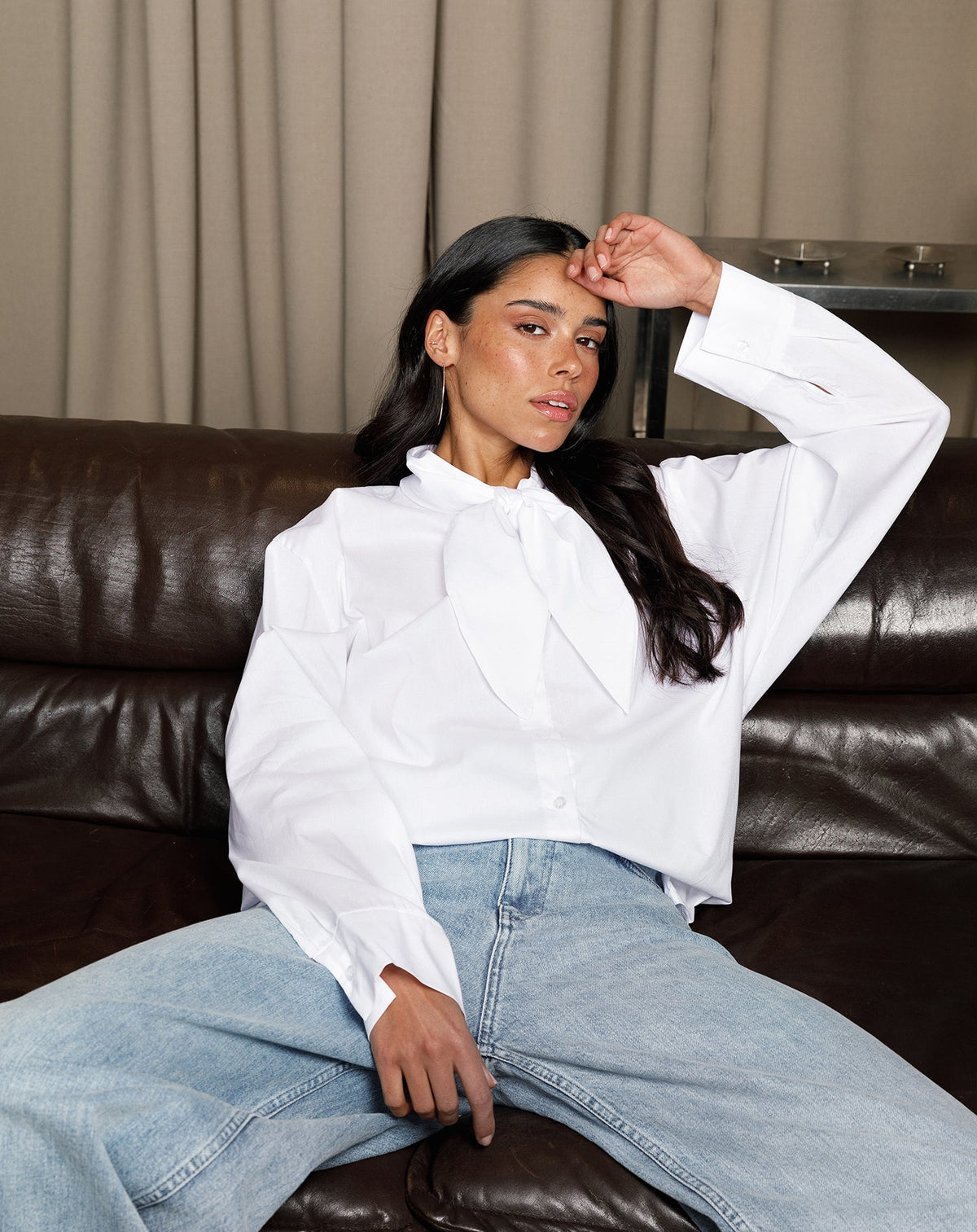 BOW BLOUSE WIT