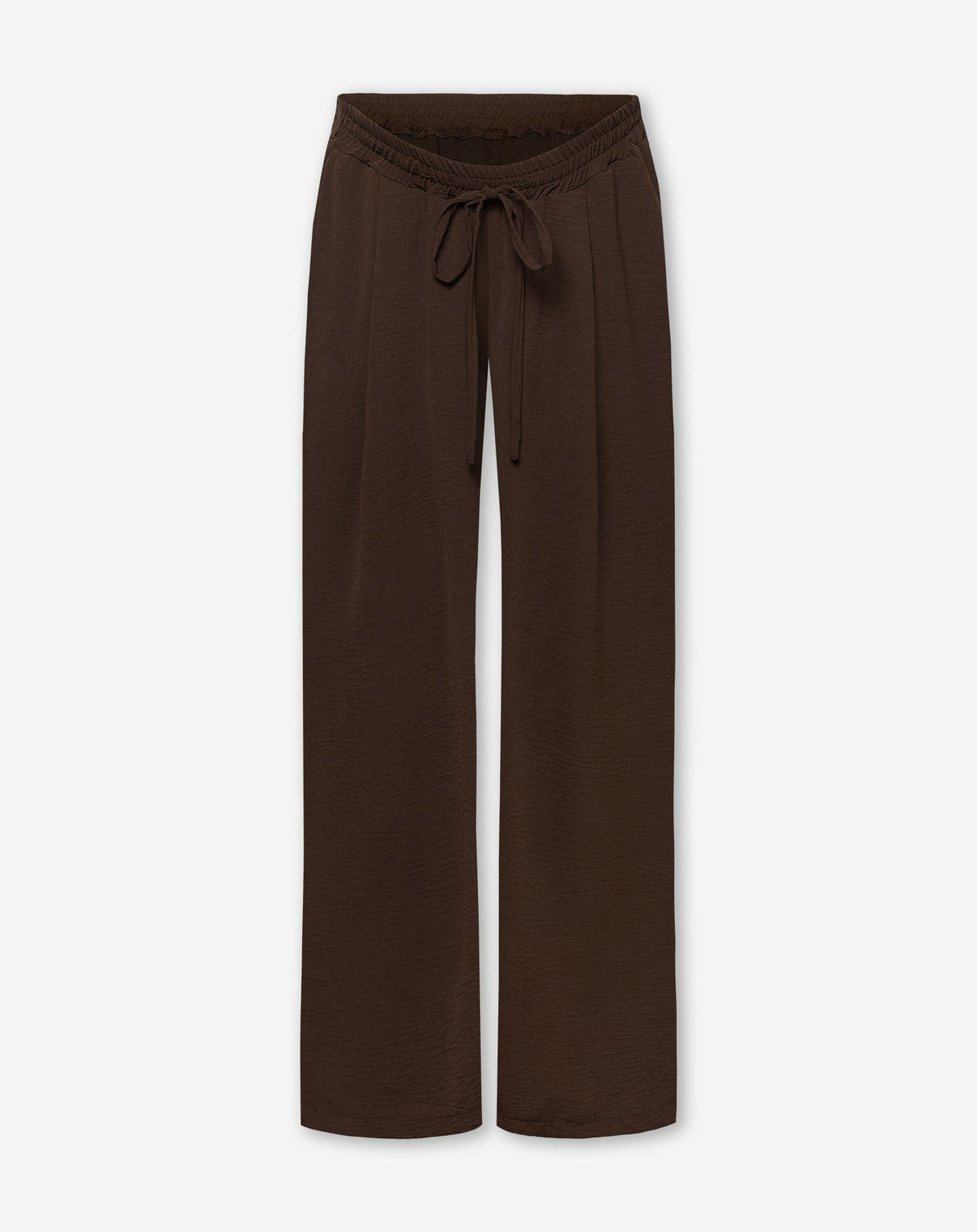 JULIE WIDE LEG PANTALON PETITE MATERNITY BRUIN