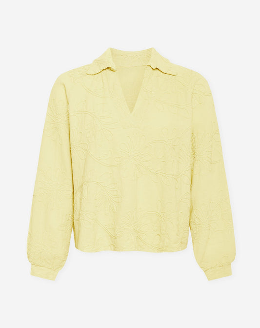FEMKE FLOWER TOP BOTERGEEL
