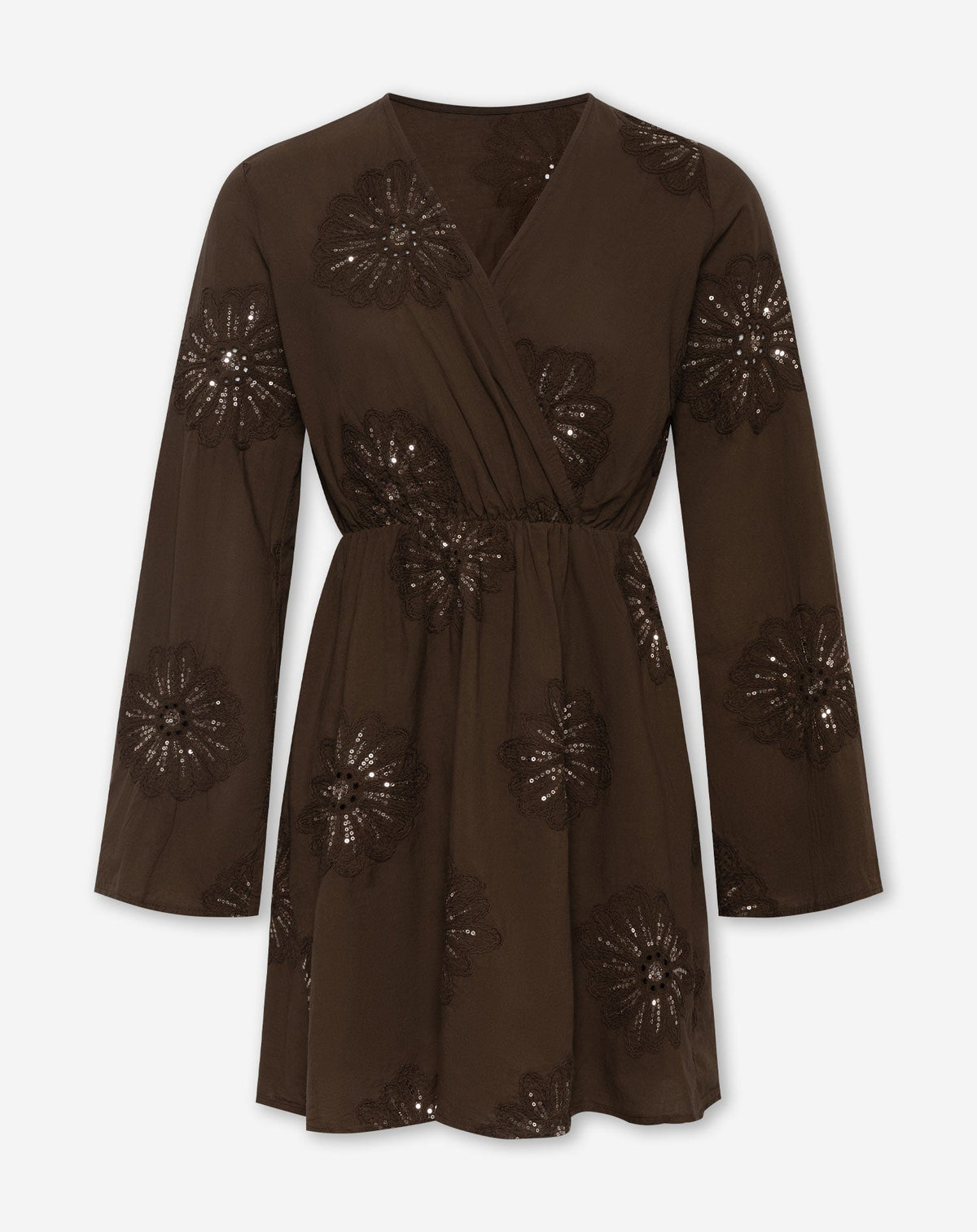 JODIE FLOWER DRESS BRUIN