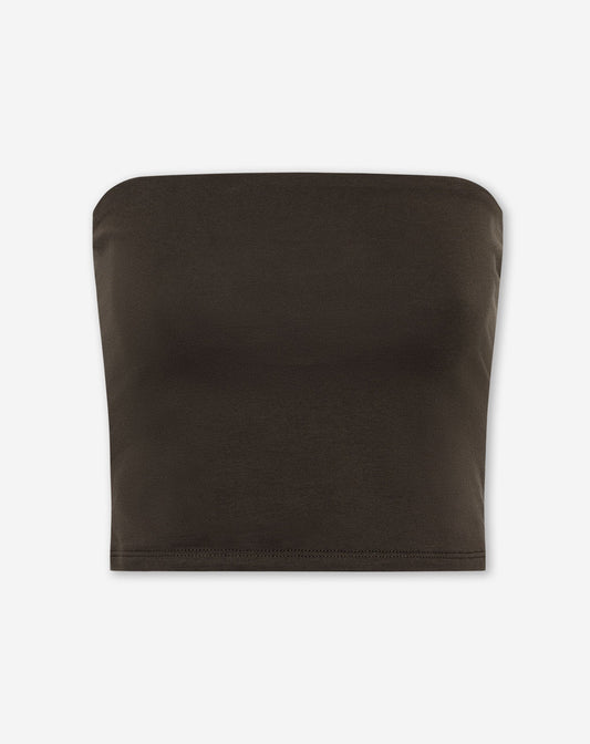 TAMAR STRAPLESS TOP DONKERBRUIN