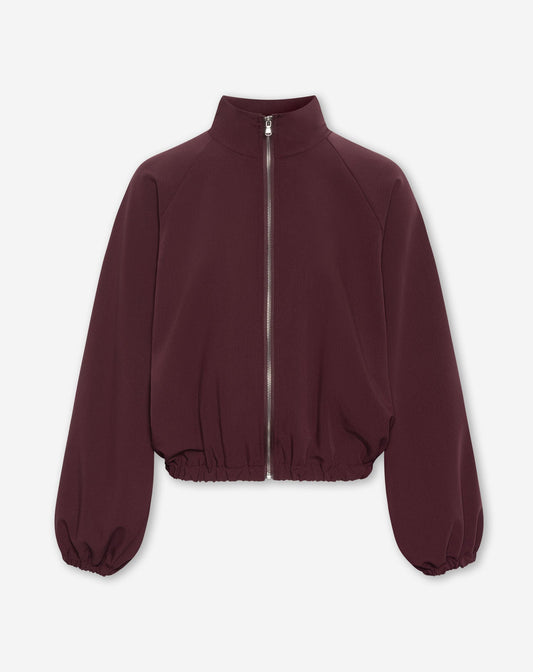 HAILEY TRACK JACKET BURGUNDY