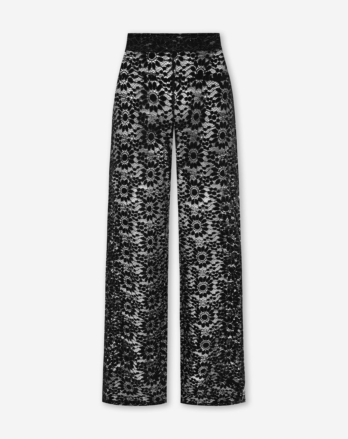 HOLLY LACE PANTS ZWART
