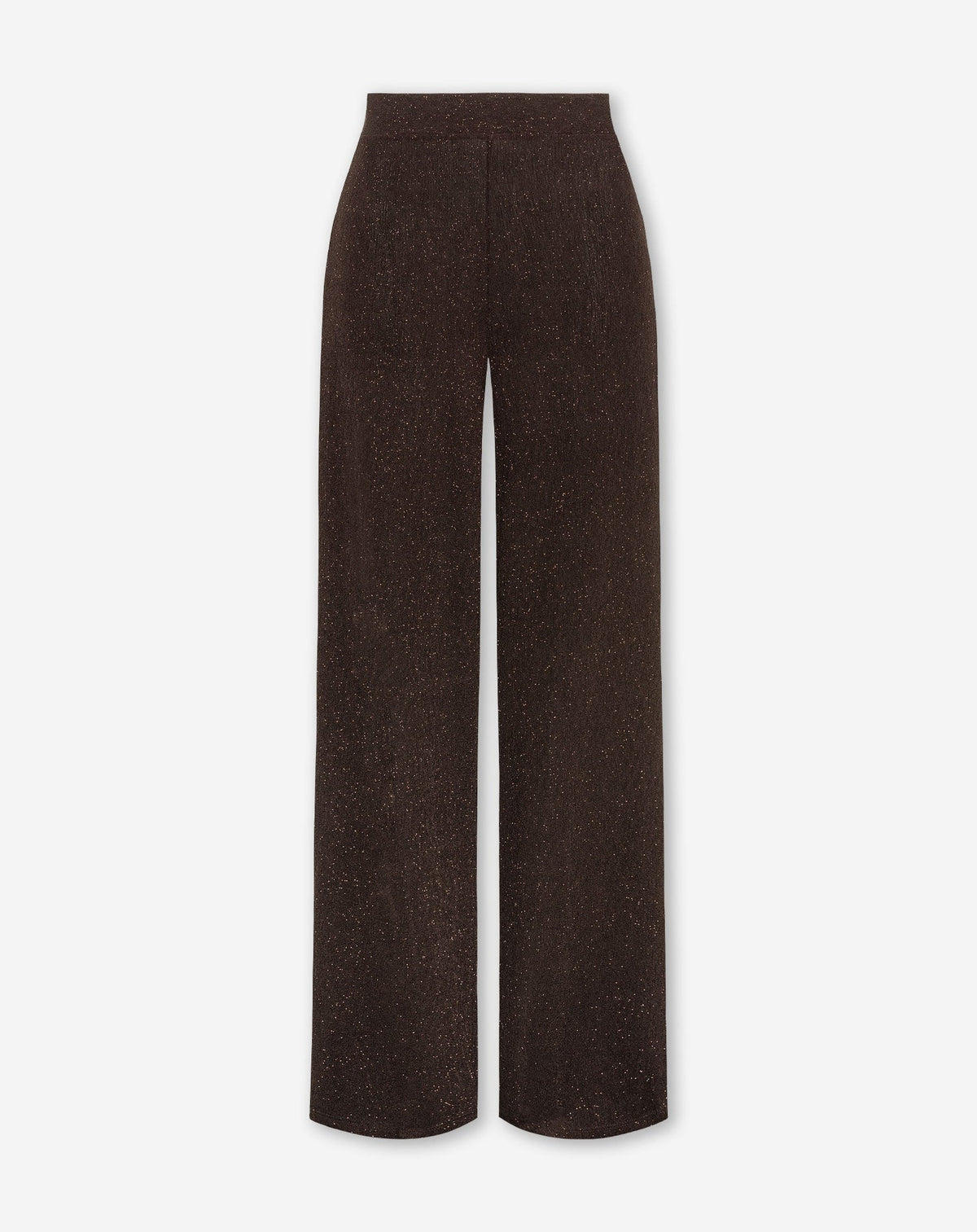 JOANY CRINKLE GLITTER PANTALON BRUIN
