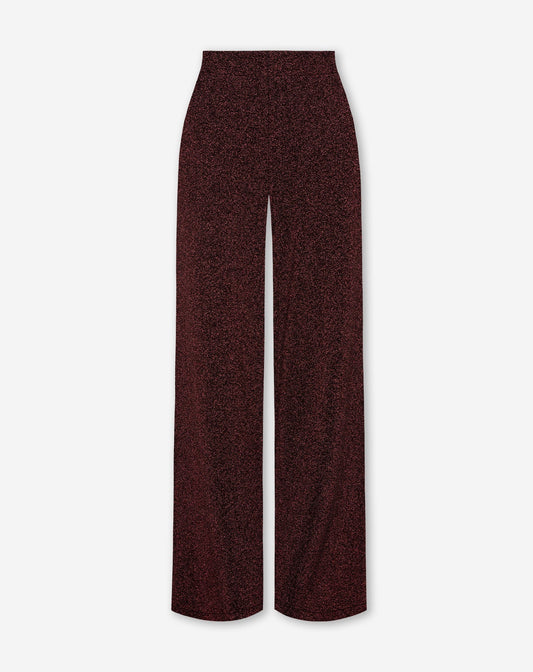 JOANY GLITTER PANTALON TALL BURGUNDY