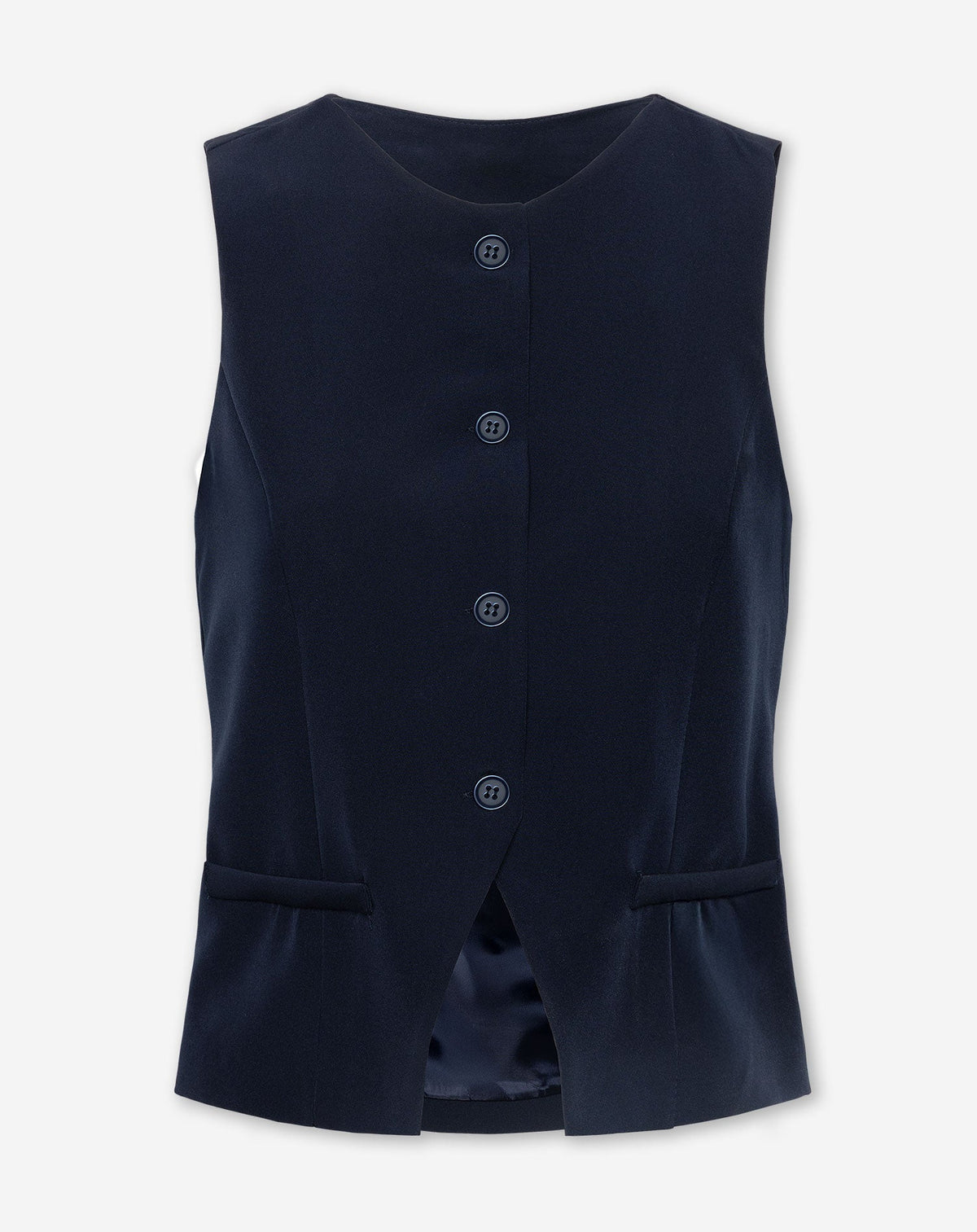 MOLLY GILET MARINEBLAUW