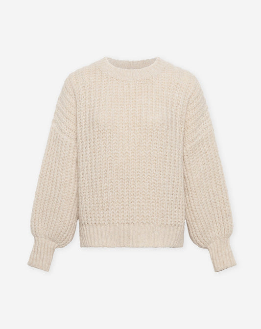 ESMEE CHUNKY KNIT BEIGE