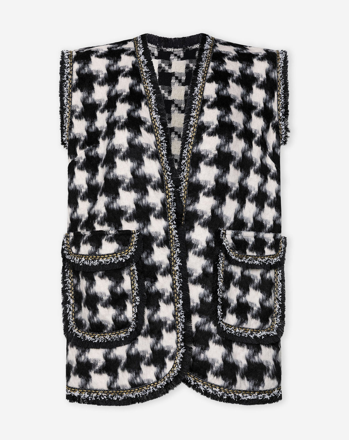 PIED DE POULE GILET
