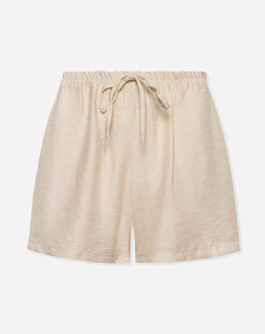ZAYA VISCOSE SHORTS BEIGE