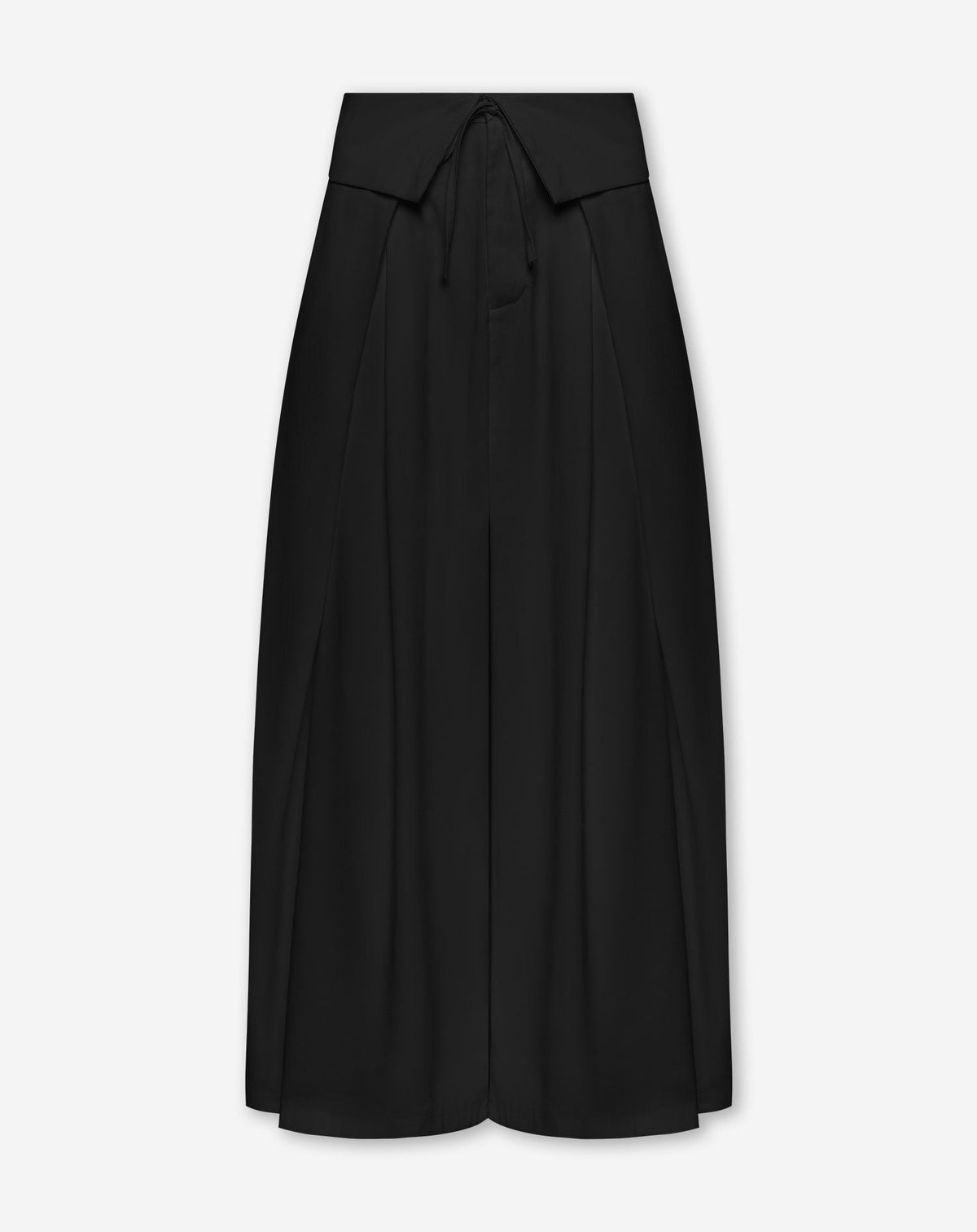 YASMIN OVERLAP PANTALON TALL ZWART
