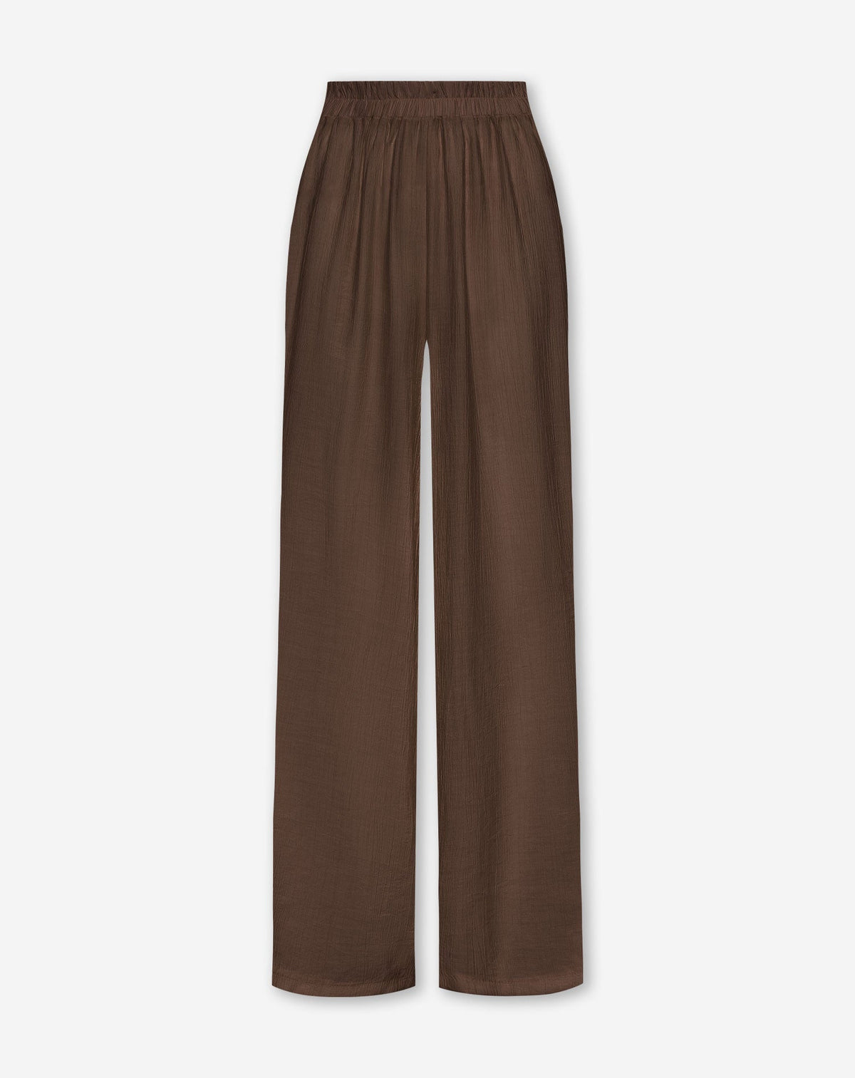 HALLY WIDE LEG PANTS PETITE BRUIN