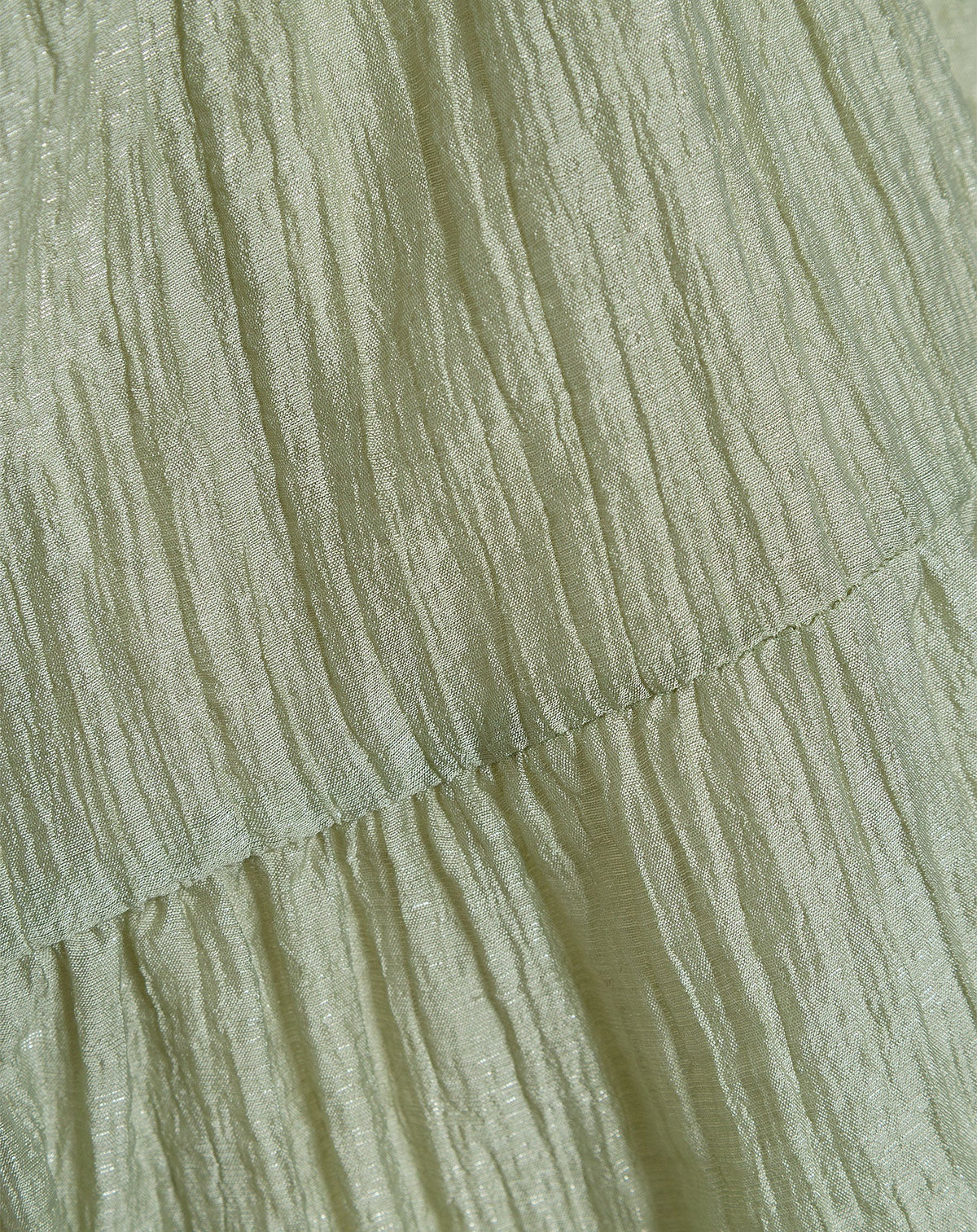 FANCY CHIFFON STRAPPY DRESS LICHTGROEN