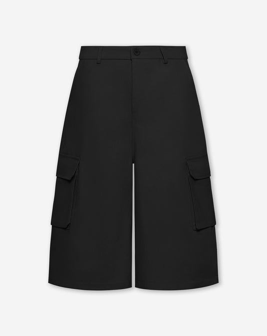 HEAVY CARGO SHORTS ZWART