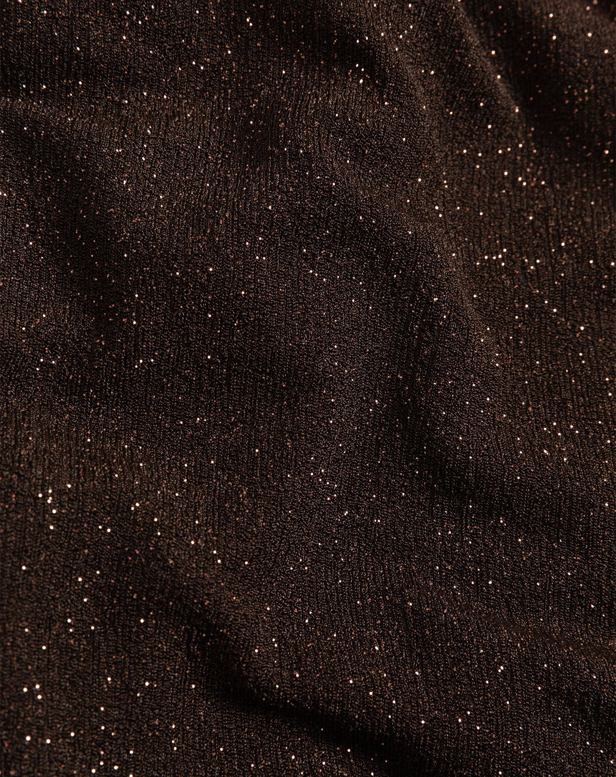 JOSH CRINKLE GLITTER DRESS BRUIN