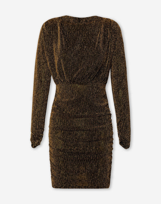 JOSH GLITTER DRESS GOUD