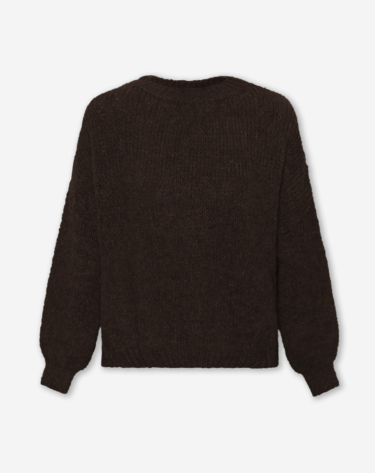 JAMIE KNIT DONKERBRUIN