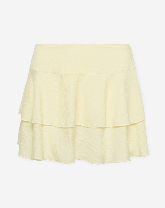 VIVI STRUCTURE RUFFLE SKIRT BOTERGEEL