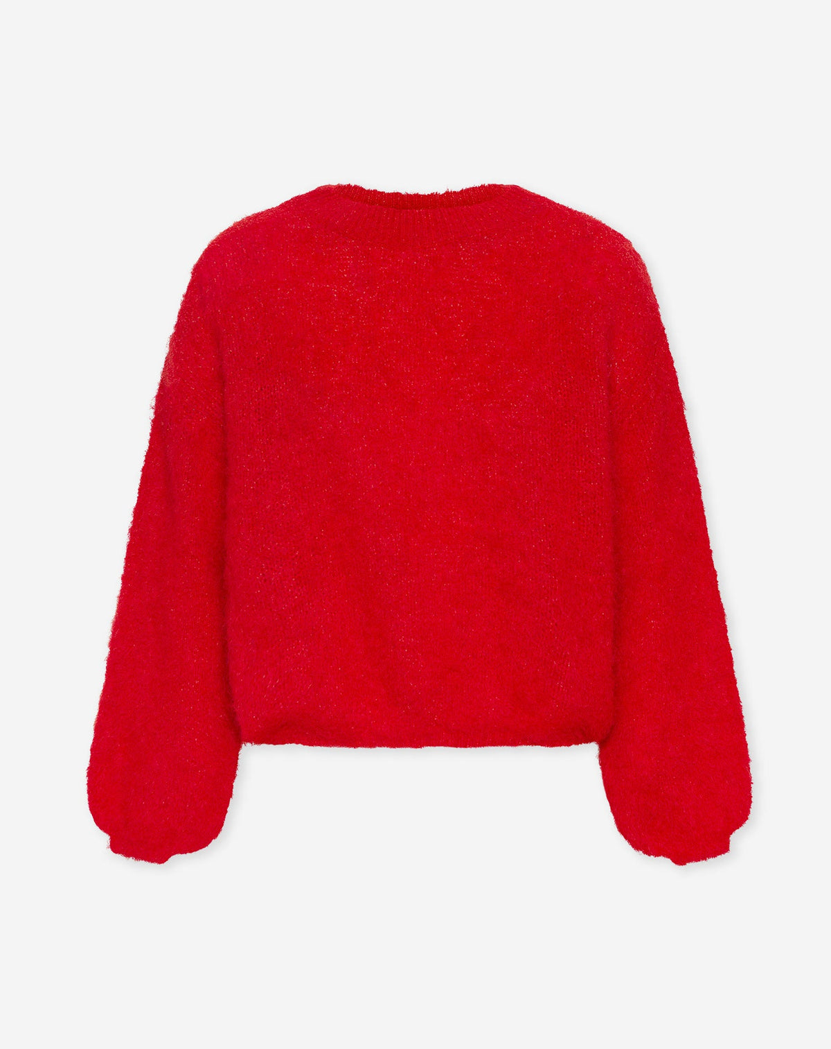 BRUSHED MOHAIR KNIT ROOD
