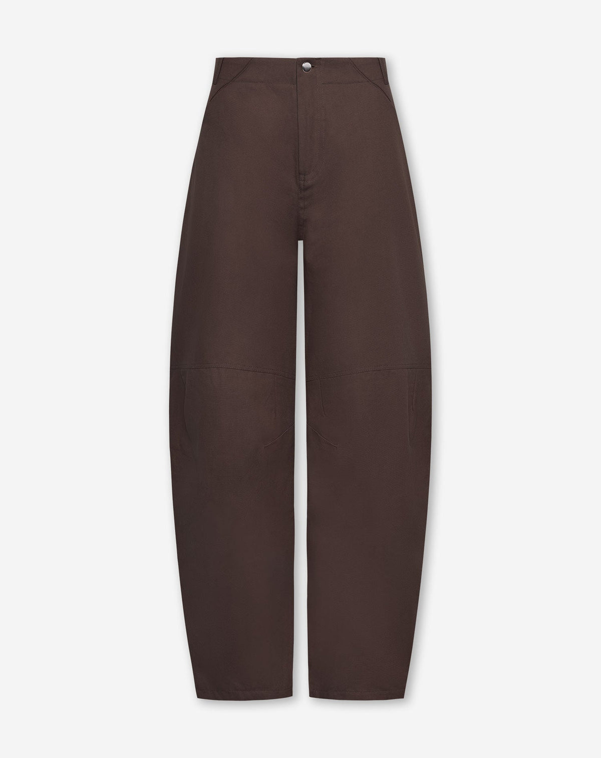 BARREL LEG PANTS DONKERBRUIN